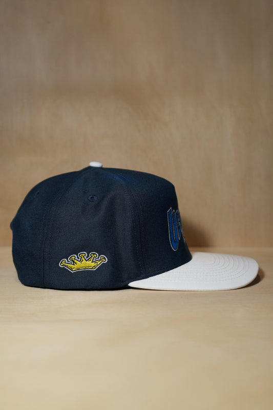 Ultimate Hero Snapback in Navy/White