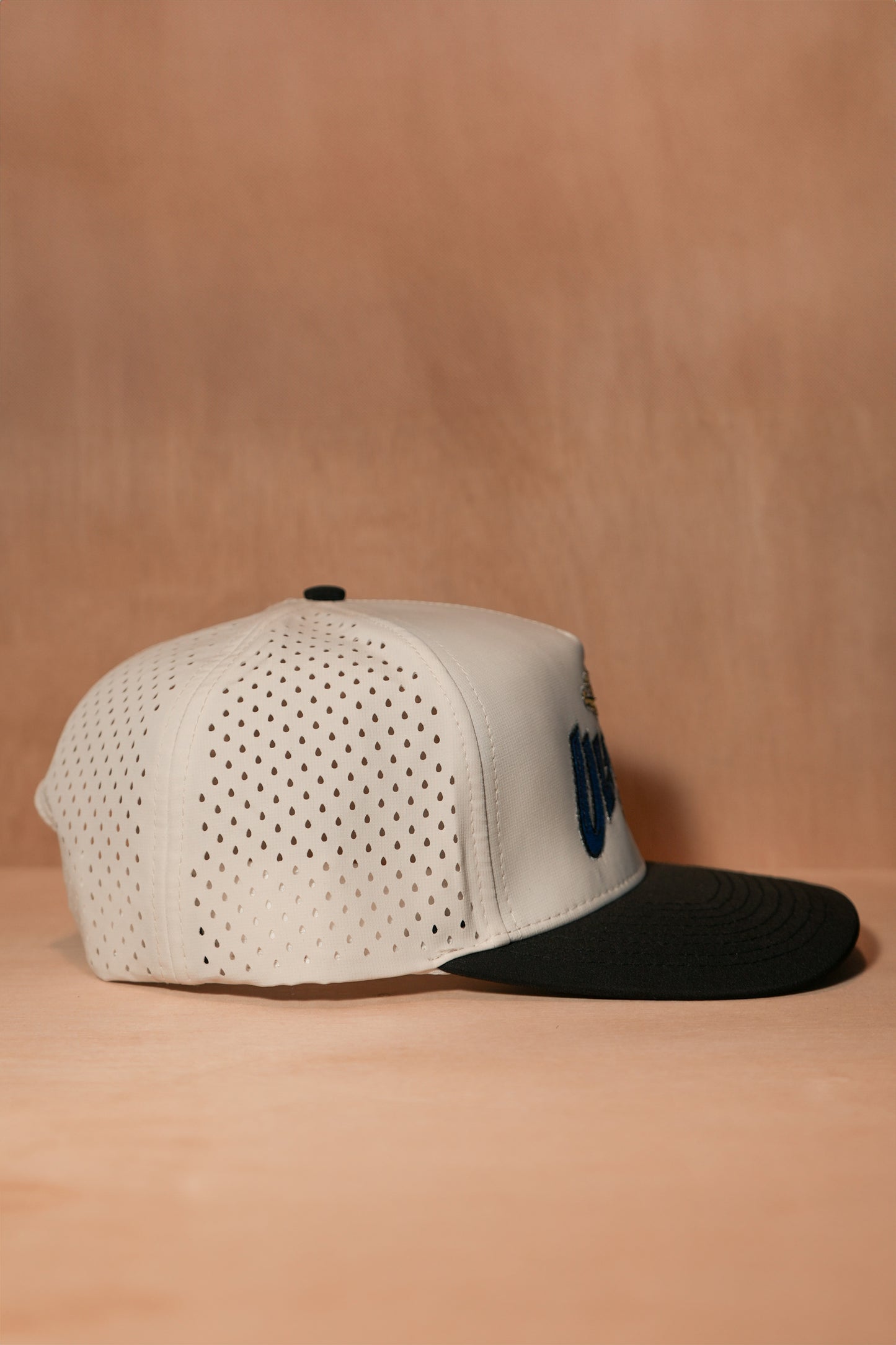Ultimate Hero Water Repellent Snapback in White/Black
