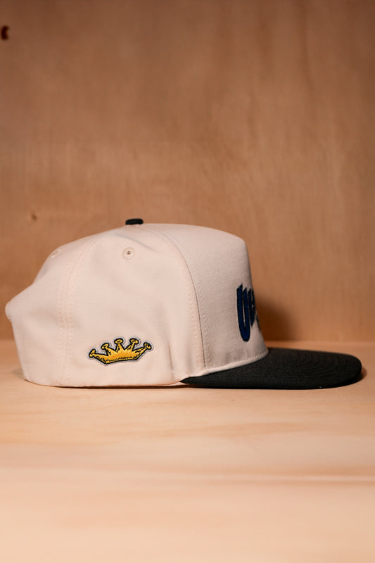 Ultimate Hero Snapback in White/Black