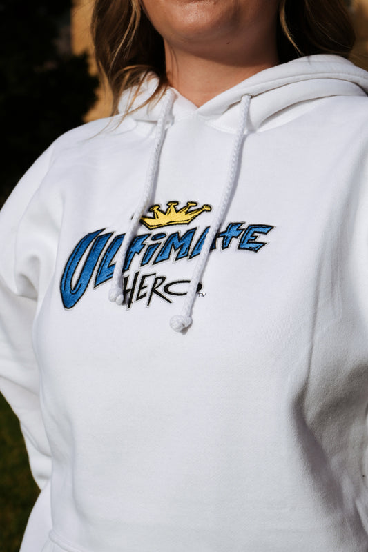 Ultimate Hero Hoodie in White