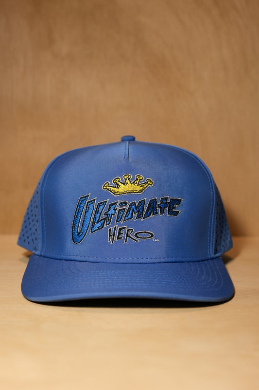 Ultimate Hero Water Repellent Snapback in Blue